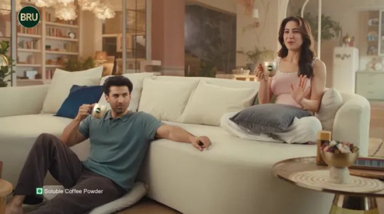 Bru Gold Relaunch: Sara Ali Khan and Aditya Roy Kapur Shine