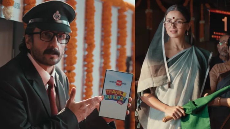 MakeMyTrip Kicks Off Year-End Sale with Alia Bhatt and Ranveer Singh