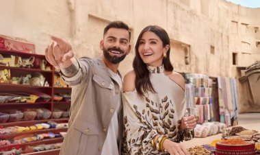 Virat Kohli and Anushka Sharma Light Up Dubai With Playful Winter Surprise