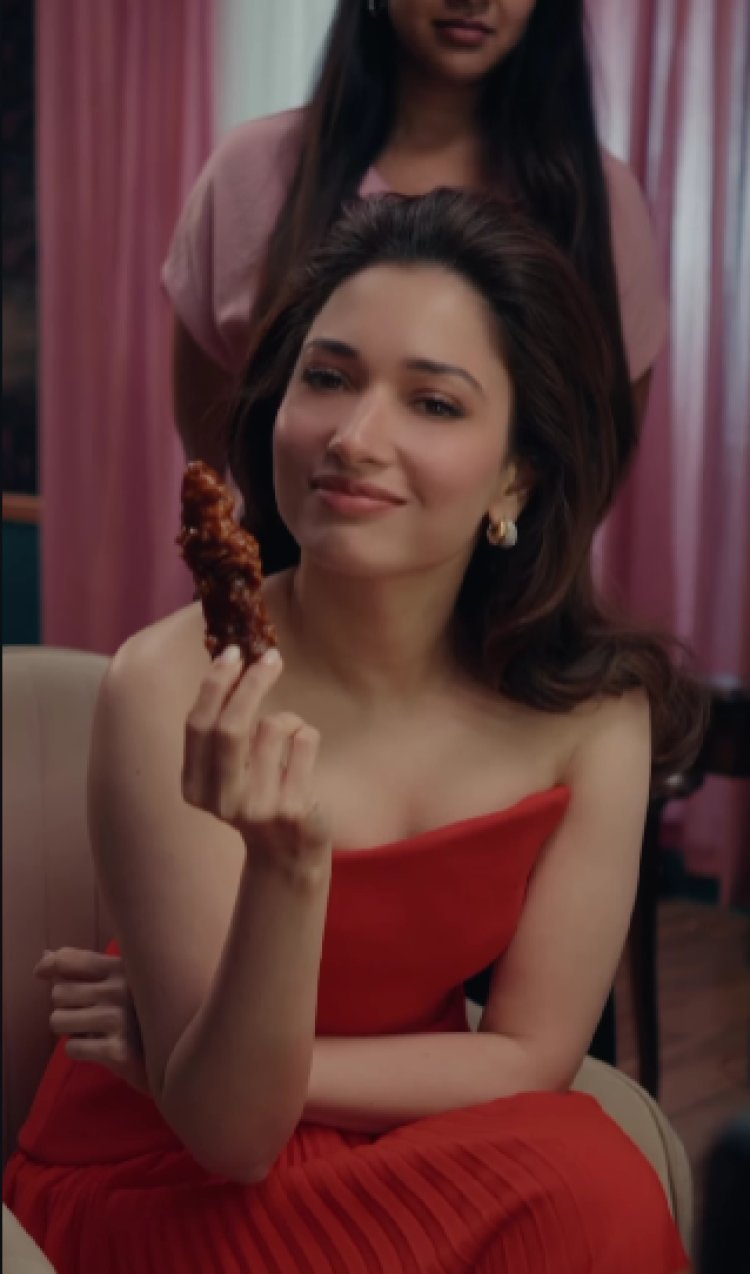 KFC Turns Up Taste With Tamannaah Bhatia In Dunked Range