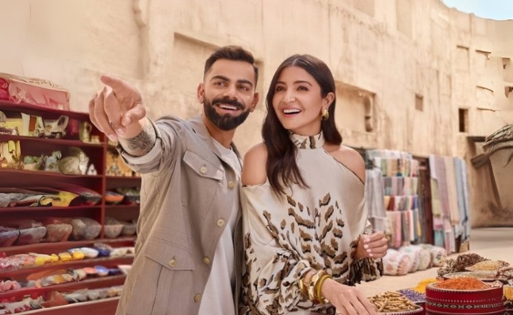 Virat Kohli and Anushka Sharma Light Up Dubai With Playful Winter Surprise