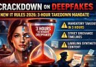 India Cuts Deepfake Takedown Time to Three Hours Under New IT Rules