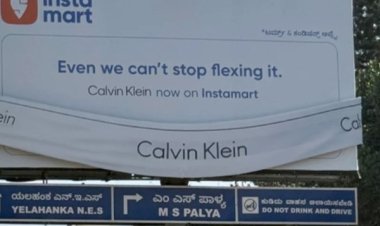Swiggy Instamart Announces Calvin Klein Arrival with Bold OOH That Blends Fashion Drops and Quick Commerce