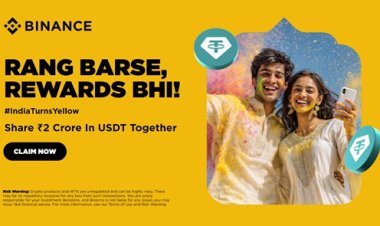 Binance Launches ₹2 Crore Holi Campaign for Verified India Users