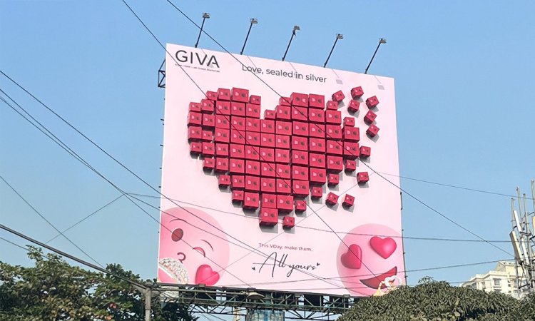 GIVA Turns Valentine’s Gifting Into a 3D Billboard Experience Across Mumbai