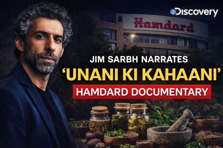 Jim Sarbh Lends His Voice to Hamdard-Backed ‘Unani Ki Kahaani,’ Premiering on Discovery Channel on February 11