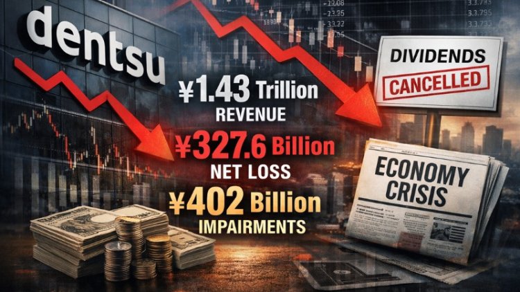 Dentsu FY2025 Loss Widens as Overseas Write-Downs Offset Stable Japan Performance