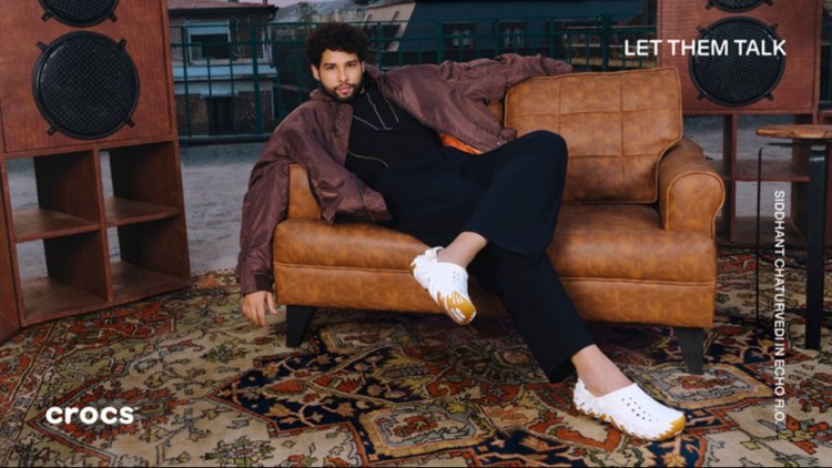 Crocs Launches ‘Let Them Talk’ Campaign with Siddhant Chaturvedi