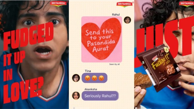 Britannia Turns Relationship Oops Moments Into ‘Fudge It’ Campaign