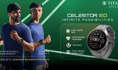 Titan Smart Signs Satwik-Chirag, Launches Celestor 2.0 GPS Watch