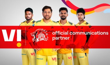 Vi Partners with Chennai Super Kings in Three-Year Sponsorship Deal