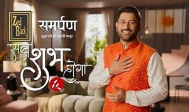 Zed Black Spreads Faith With Dhoni In Sab Shubh Campaign