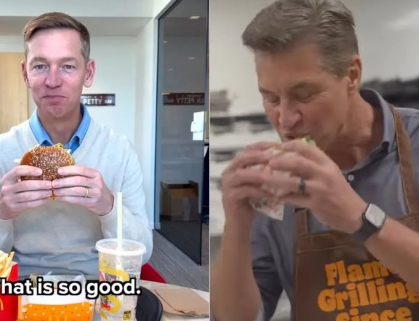 Burger CEOs Turn Taste Test Videos Into Viral Fast-Food Rivalry Online