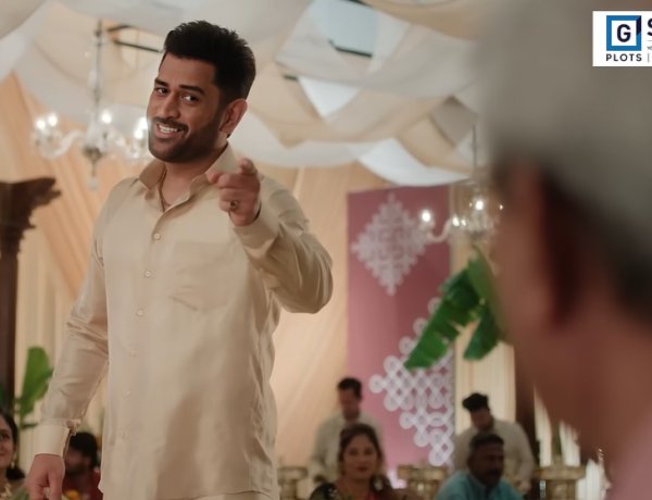 G Square Campaign With MS Dhoni Highlights Zero-Cash Policy for Plotted Real Estate Investments