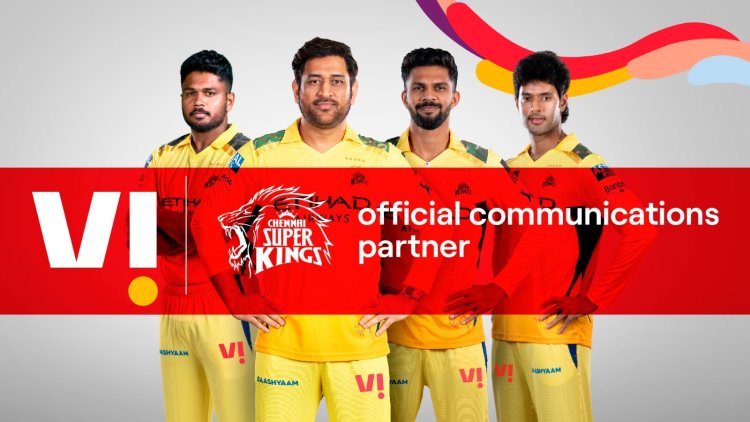 Vi Partners with Chennai Super Kings in Three-Year Sponsorship Deal