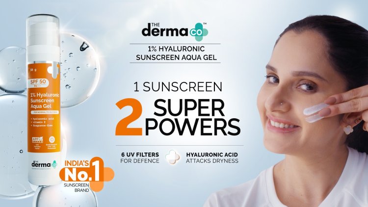 The Derma Co. Signs Sania Mirza As Brand Ambassador To Lead Suncare Campaign