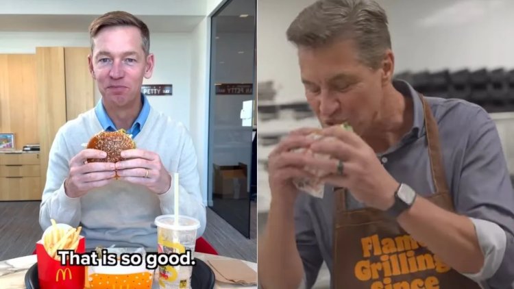 Burger CEOs Turn Taste Test Videos Into Viral Fast-Food Rivalry Online