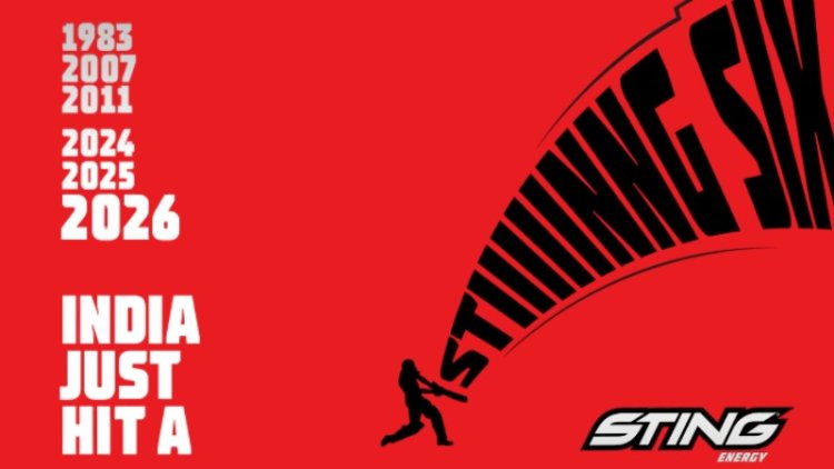 Sting Energy Drops ‘SIX’ Creative Celebrating India’s T20 World Cup Victory