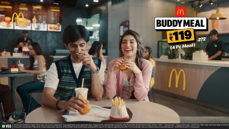McDonald’s India Names Sara Arjun as Brand Ambassador, Launches ₹119 Buddy Meal Campaign
