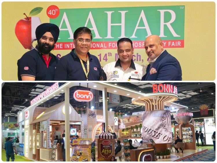 Bonn Group Showcases Innovation at AAHAR 2026, Wins ‘Excellence in Bakery’ Award