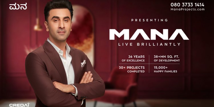 Mana Projects Signs Ranbir Kapoor To Elevate Modern Living