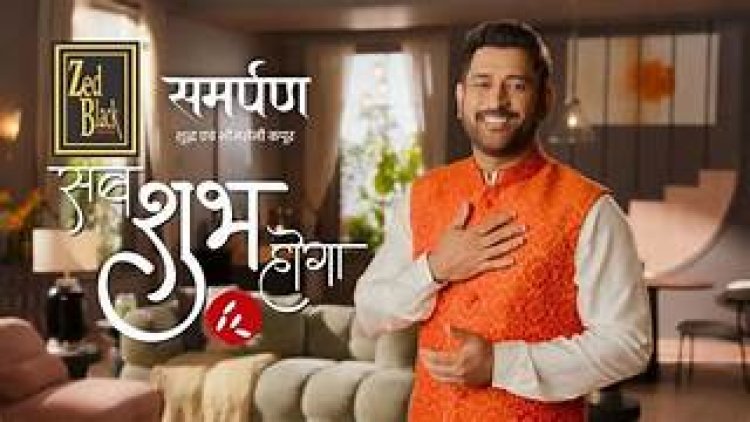 Zed Black Spreads Faith With Dhoni In Sab Shubh Campaign