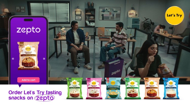 Let’s Try Taps Zepto for Navratri Campaign Blending Fasting and Convenience