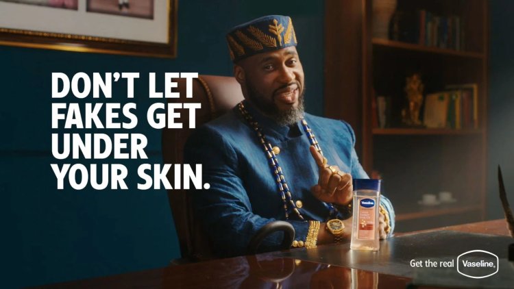 Vaseline flips Nigerian prince scam trope to fight counterfeits