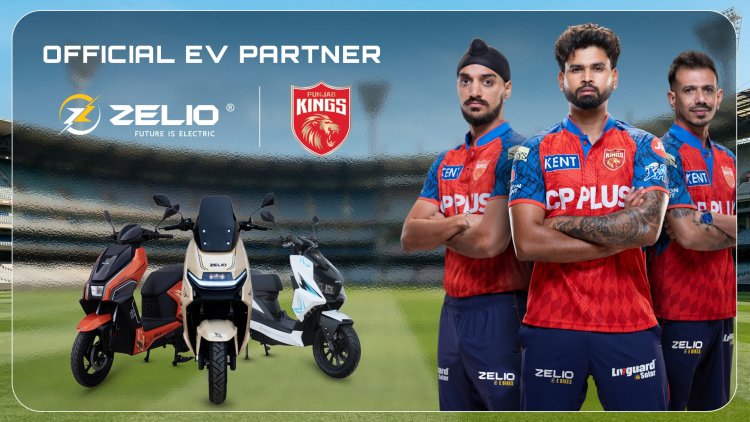Zelio E-Mobility Partners with Punjab Kings as Official EV Partner for 2026 Season