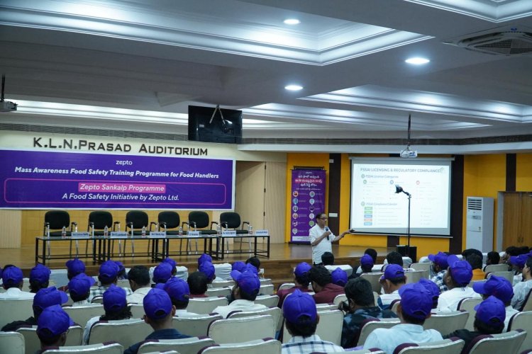 Zepto Limited Conducts Mass Food Safety Training Under ‘Zepto Sankalp’ in Hyderabad
