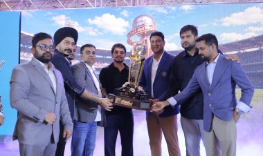 Jharkhand T20 Cricket League Unveils Trophy In Ranchi