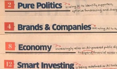 Manja Turns The Economic Times Newspaper Into AI-Themed Advertising Canvas