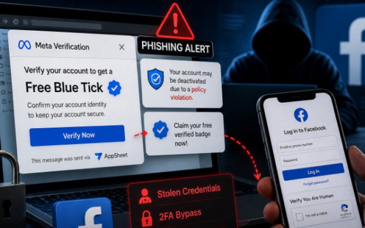 Fake Blue Tick Scam Targets Facebook Users, Thousands Of Accounts Compromised
