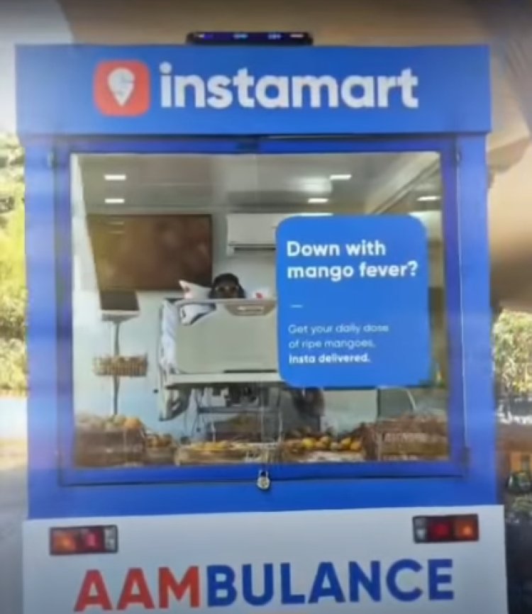 Instamart Turns Mumbai Streets Into A Mango Season Marketing Moment With ‘Aam’bulance