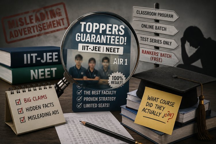 CCPA Fines Coaching Institutes Over Misleading IIT-JEE, NEET Ads