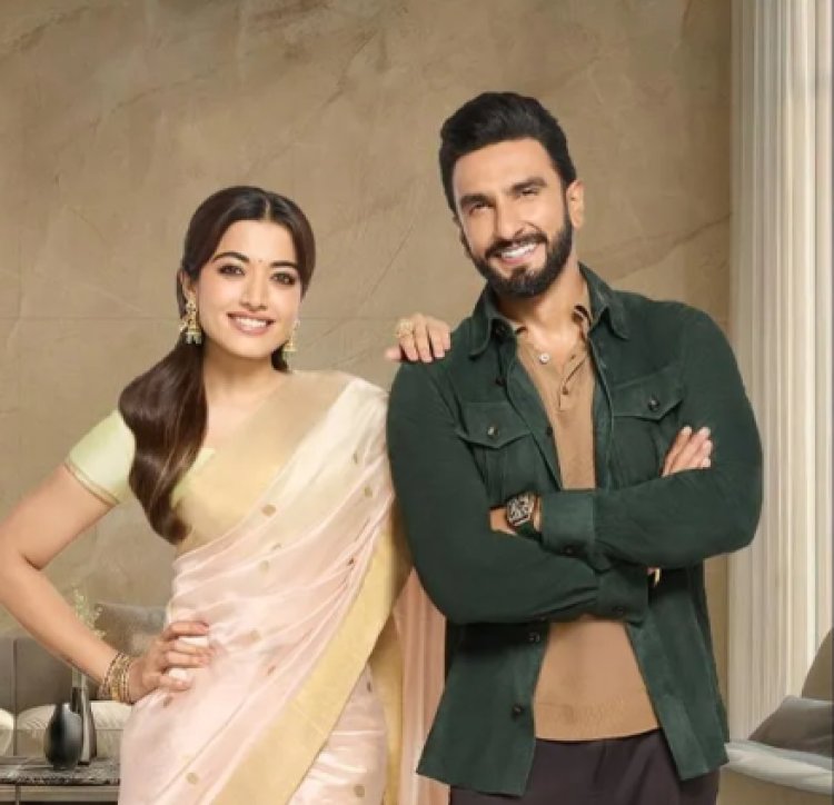 Kajaria Launches New Campaign Featuring Ranveer Singh And Rashmika Mandanna