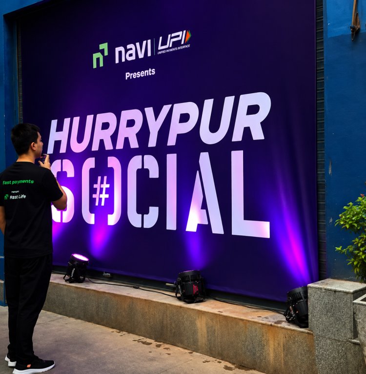 Navi UPI Turns Church Street SOCIAL Into ‘Hurrypur’ Experience Zone