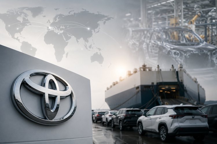 Toyota Global Sales Fall For Third Straight Month Amid Middle East Disruptions