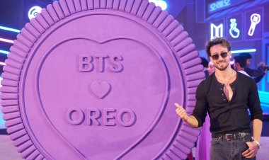 Tiger Shroff Joins OREO’s BTS Cookie Launch Celebration in Mumbai