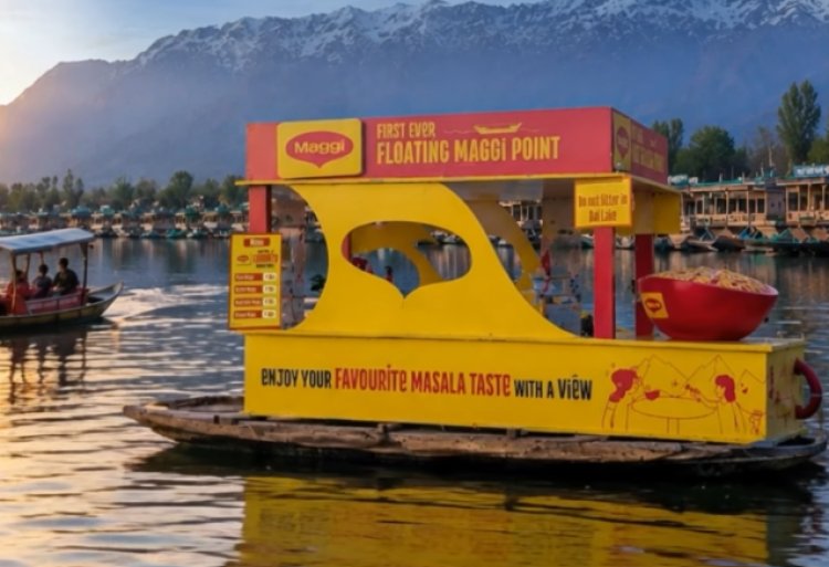 Nestlé India Launches First Ever Floating MAGGI Point on Srinagar’s Dal Lake