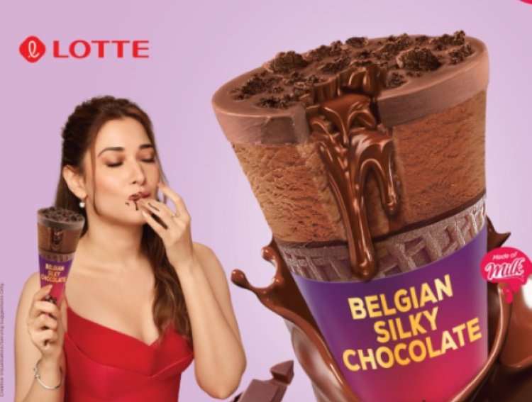 Havmor Taps Tamannaah Bhatia for Launch of Belgian Silky Chocolate Cone