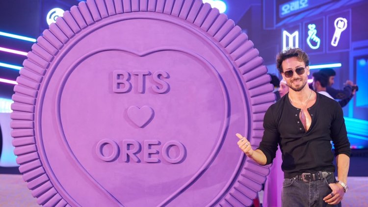 Tiger Shroff Joins OREO’s BTS Cookie Launch Celebration in Mumbai