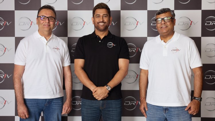 DRiV Appoints MS Dhoni as First-Ever Brand Ambassador for India