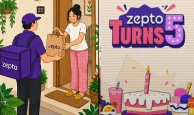 Zepto Marks Fifth Anniversary With Personalised In-App Birthday Reel