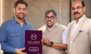 Malabar Gold & Diamonds Signs MS Dhoni as Brand Ambassador