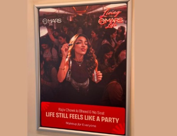 MARS Cosmetics Brings ‘Living the MARS Life’ Campaign to Delhi Metro