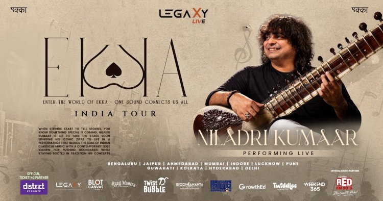 Niladri Kumar to Bring Ekka Tour to Jaipur on July 4