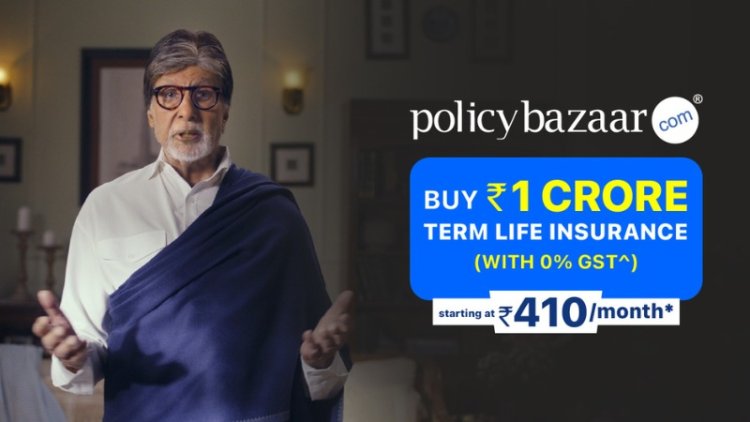 Policybazaar Appoints Amitabh Bachchan as Brand Ambassador, Launches Insurance Awareness Drive