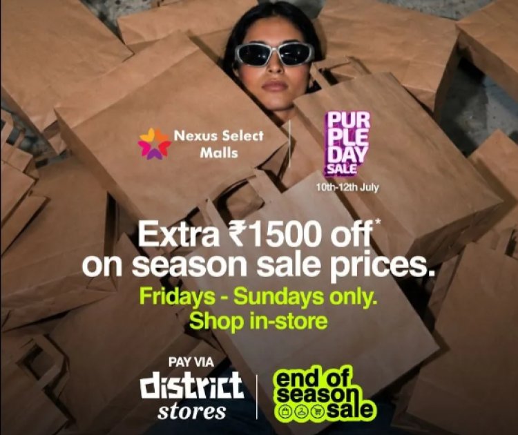 Nexus Select Malls Partners With District by Zomato for Purple Day Weekend Sale