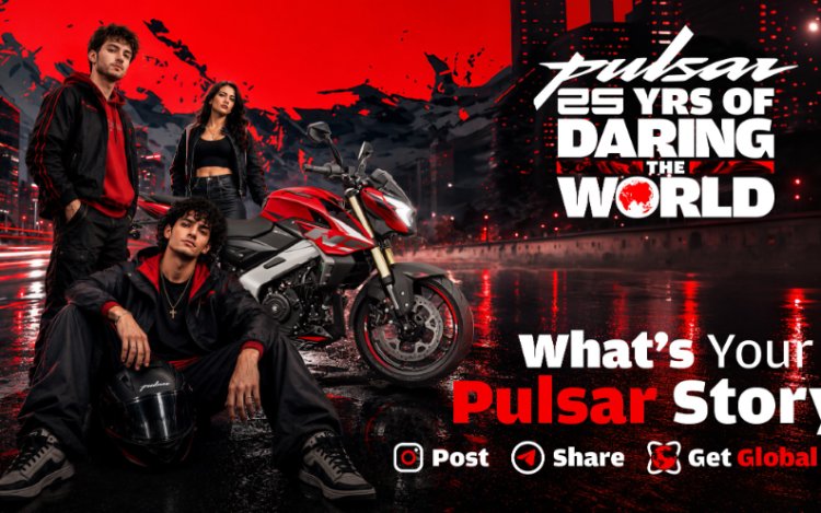 Bajaj Auto Launches ‘My Pulsar Story’ Campaign to Celebrate 25 Years of Pulsar